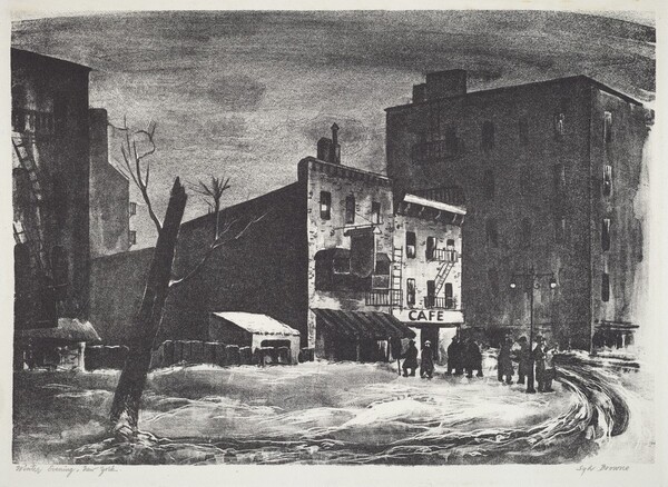 Winter Evening - New York