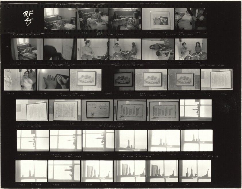 Robert Frank and June Leaf--Mabou RF 45