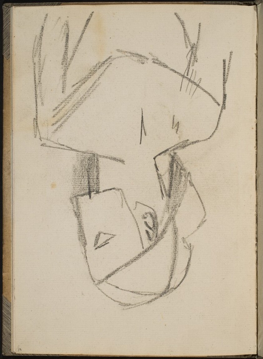 Antiker Krieger mit Helm (Antique Warrior with Helmet) [p. 38]