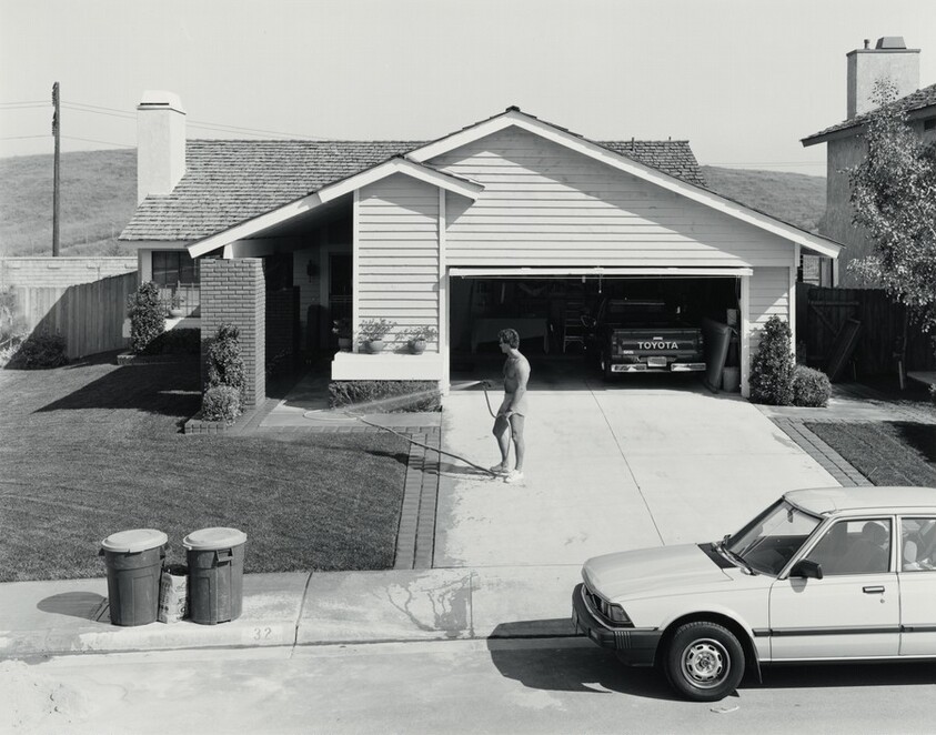 Watering, Phillips Ranch, California