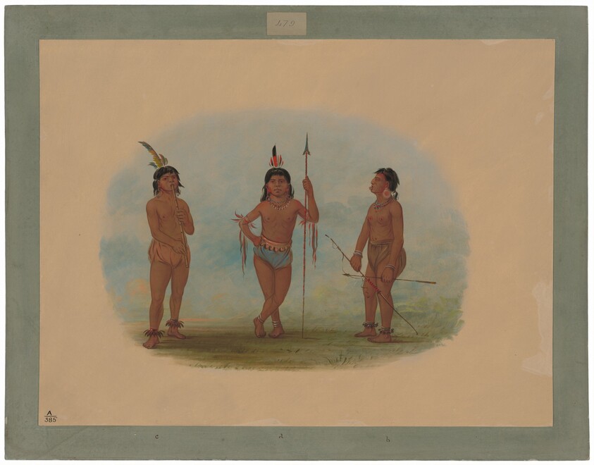 Three Young Tobos Men