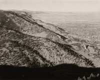Northeast from Flagstaff Mountain, Boulder County, Colorado, Robert Adams, 1975