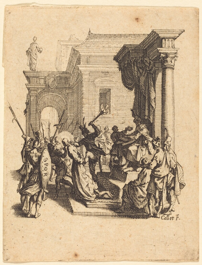 Christ Condemned to Death by Pilate