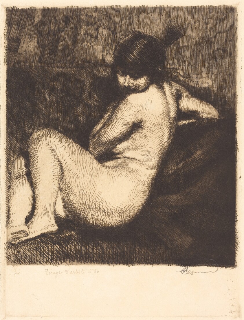 The Feathered Turban (Le turban à aigrette)