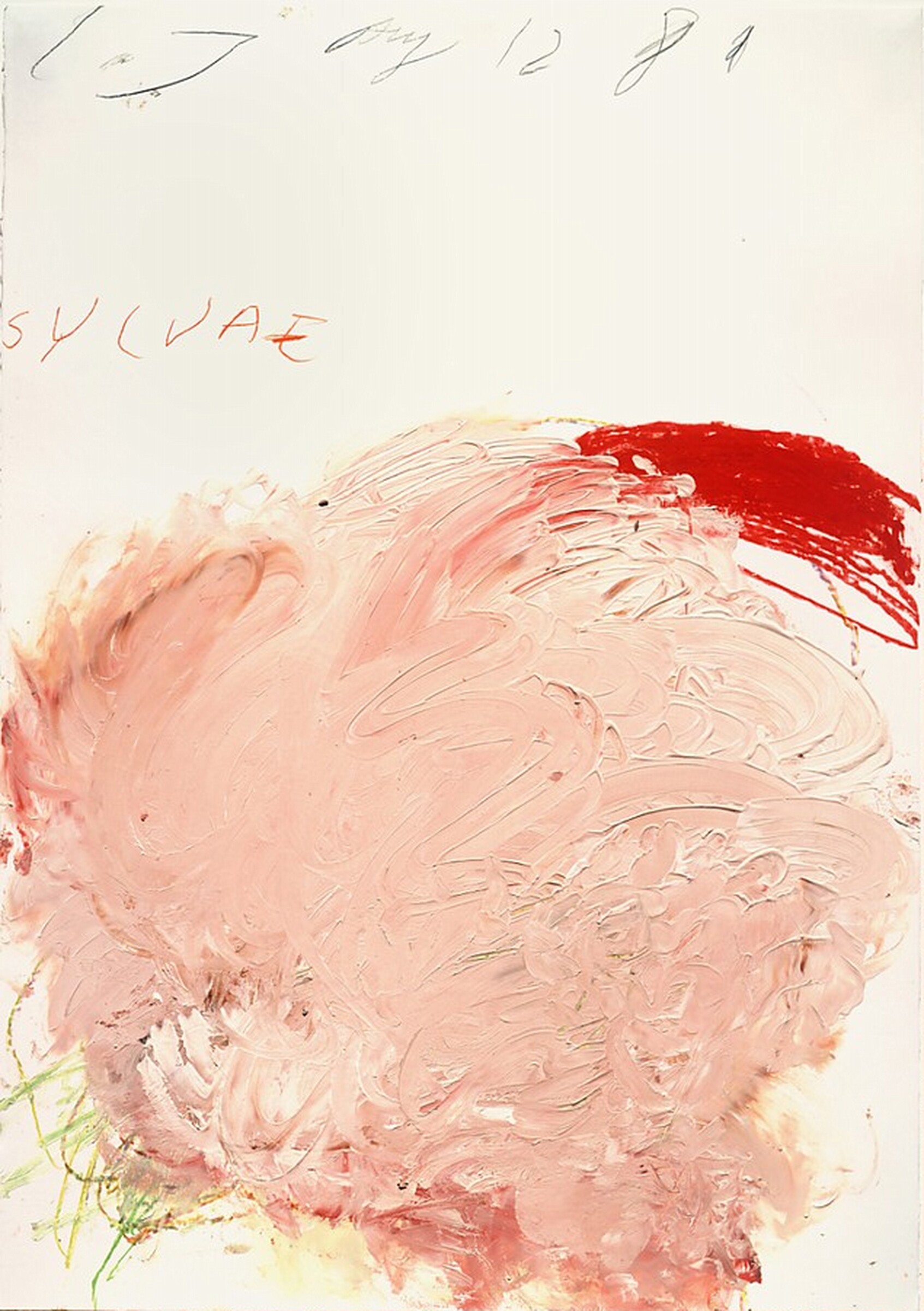 Sylvae, Cy Twombly, 1981