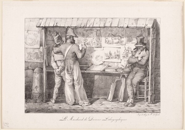 Le Marchand de dessins lithographiques (The Lithograph Seller)