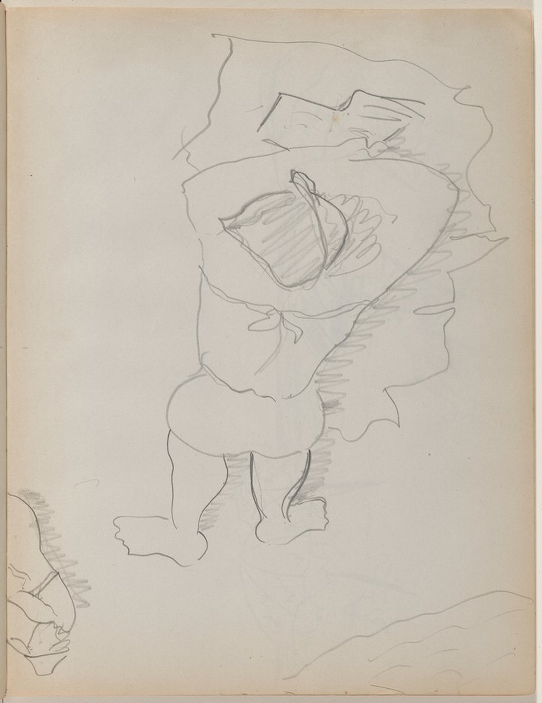 Woman Reading on the Beach, Milton Avery, c. 1943