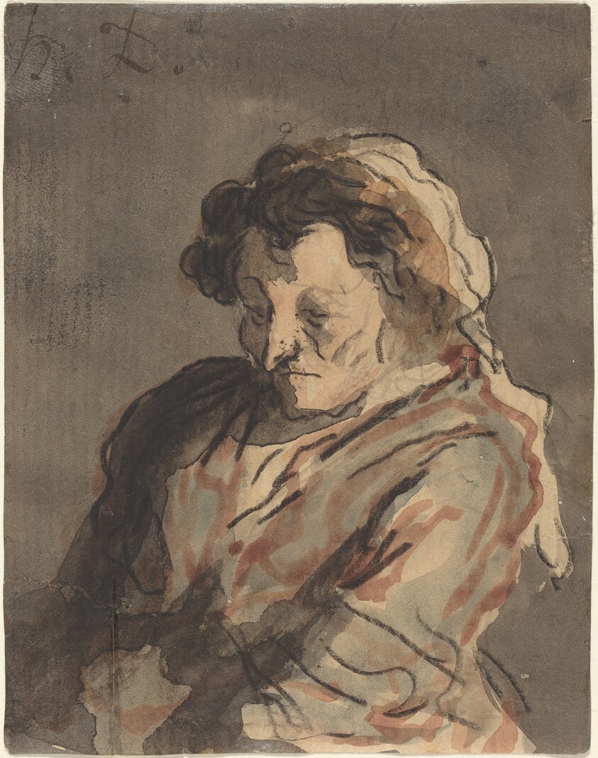 Old Woman Seated