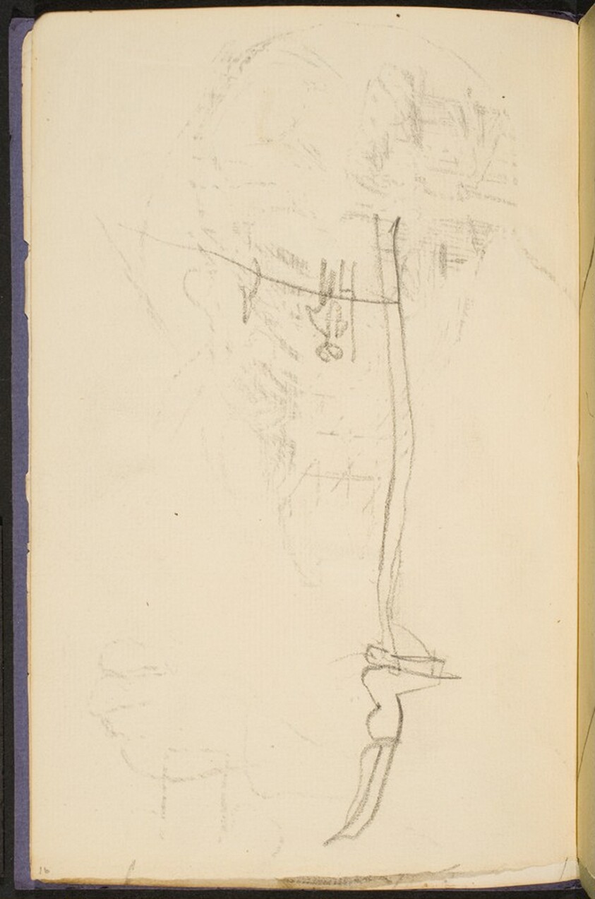 flüchtige Skizze von Akrobaten (Sketch of Acrobats) [p. 16]
