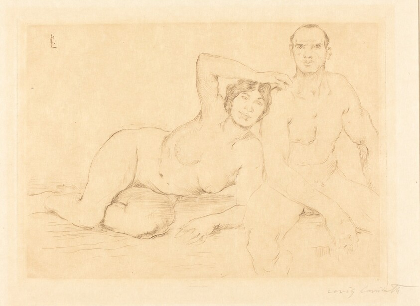Zwei Menschen (Two Nudes)