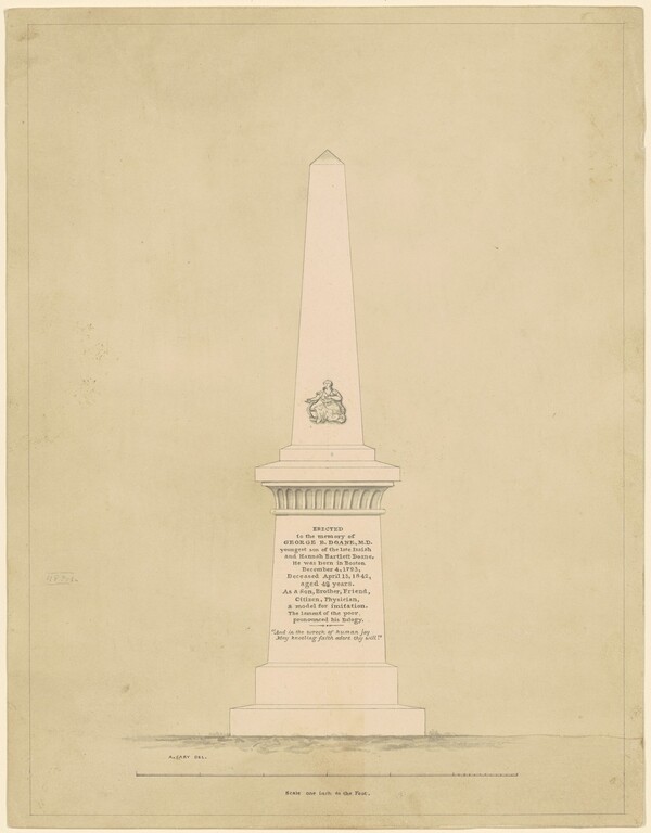 Design for a Monument in Memory of George B. Doane