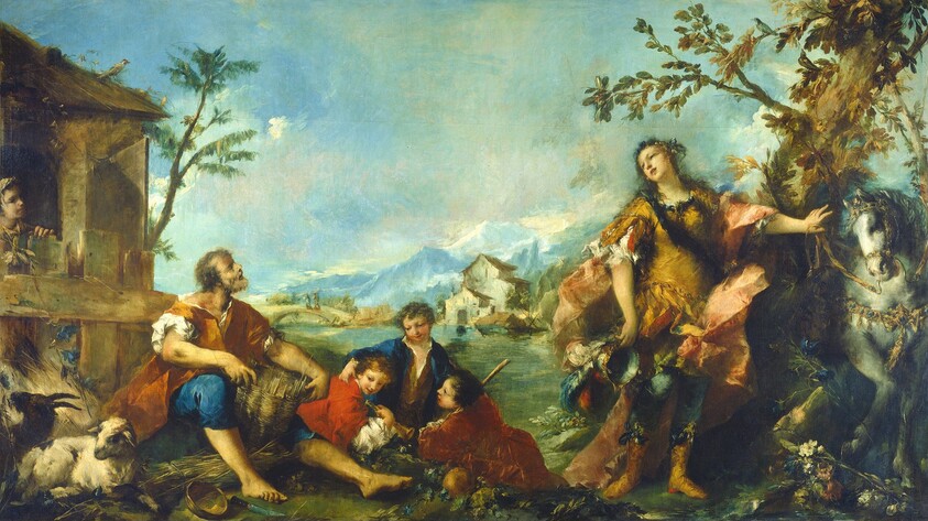 Erminia and the Shepherds