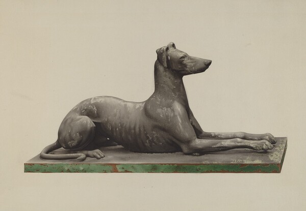Garden Ornament (Greyhound)