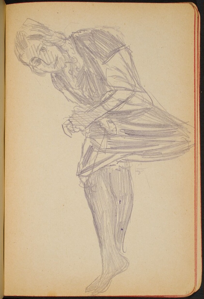 sitzende Frau (Reclining Female) [p. 23]