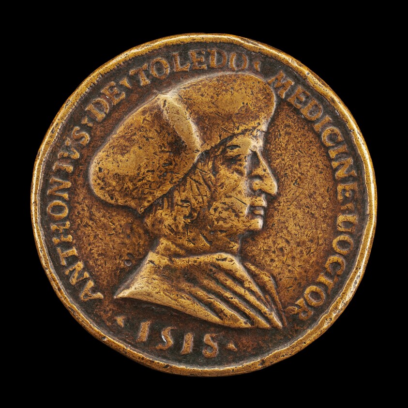 Antonio Gonzalo de Toledo, c. 1480/1483-1524, Physician at Lyon [obverse]