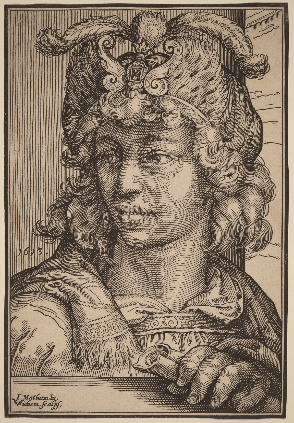 Bust of a Young Man