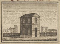 Esperanza, Small Building, Charles B. J. Févret de Saint-Mémin, 1795