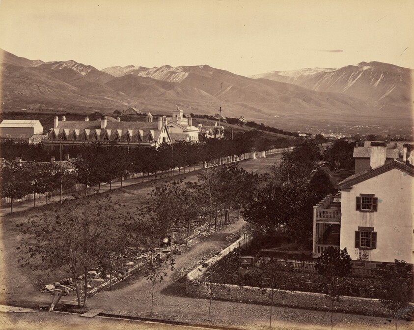 Plate 47. Residence of Brigham Young