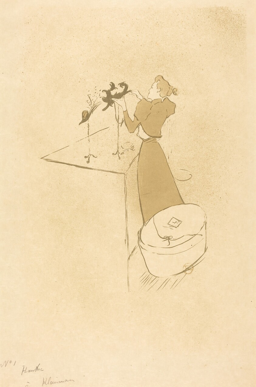 The Milliner (La Modiste - Renée Vert)