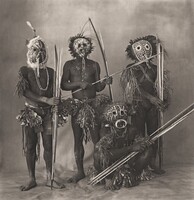 Four Unggai, New Guinea, Irving Penn, 1970, printed 1979