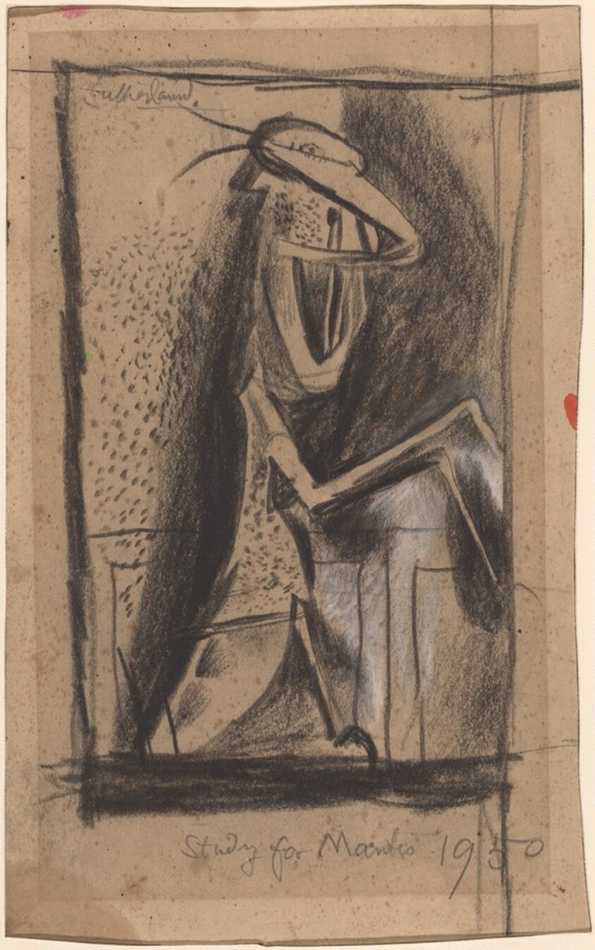 Study for "Mantis" [recto]