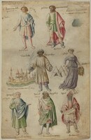 Seven Famous Figures from Ancient History, Barthélemy van Eyck, c. 1442