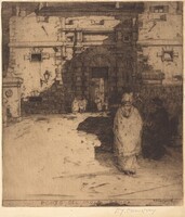 Porta del Molo, Genoa, No. 2, David Young Cameron, 1896
