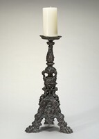 Altar-Candlestick with Shield of Arms of the Garzoni of Venice, Venetian 16th Century, third quarter 16th century