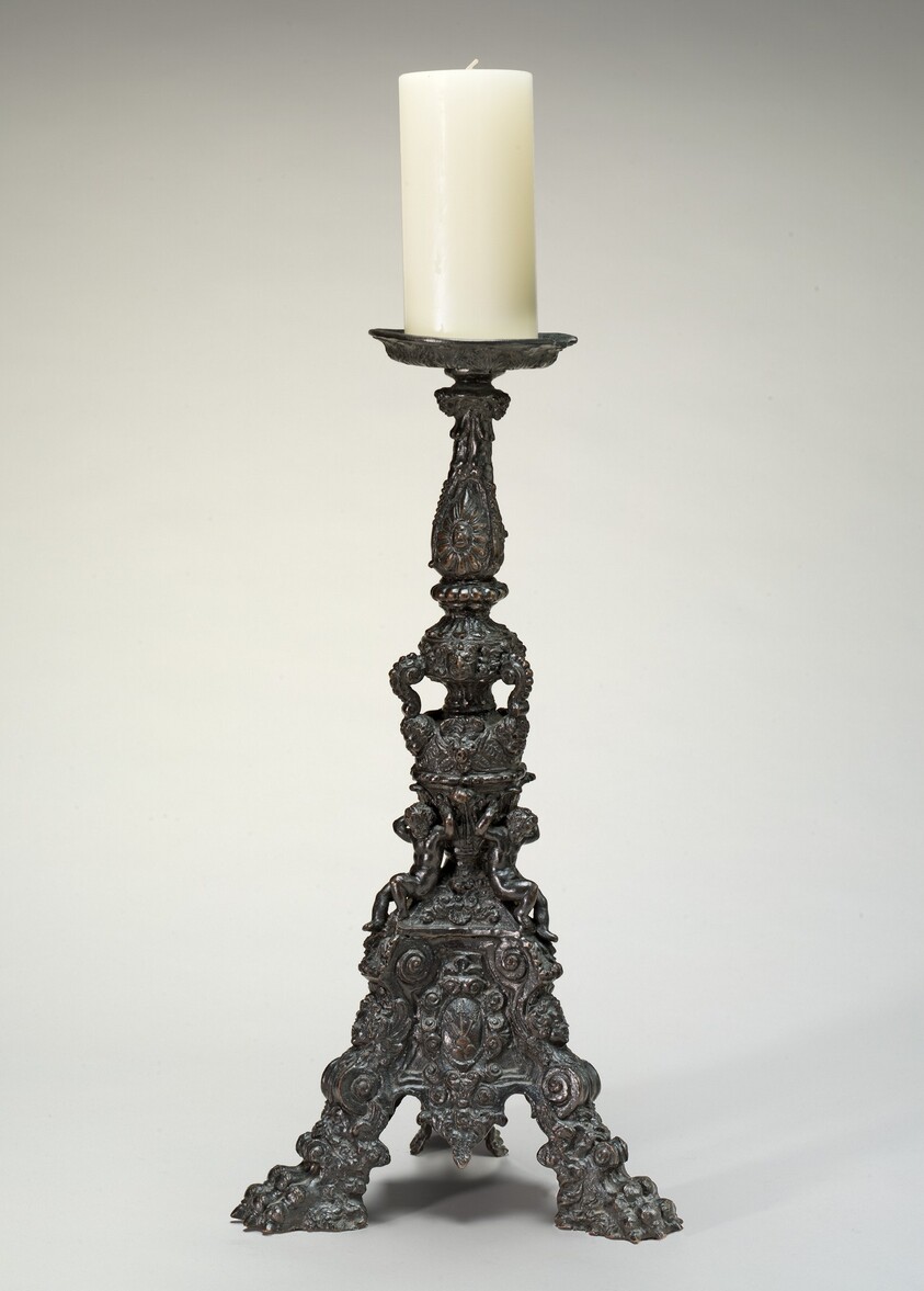 Altar-Candlestick with Shield of Arms of the Garzoni of Venice