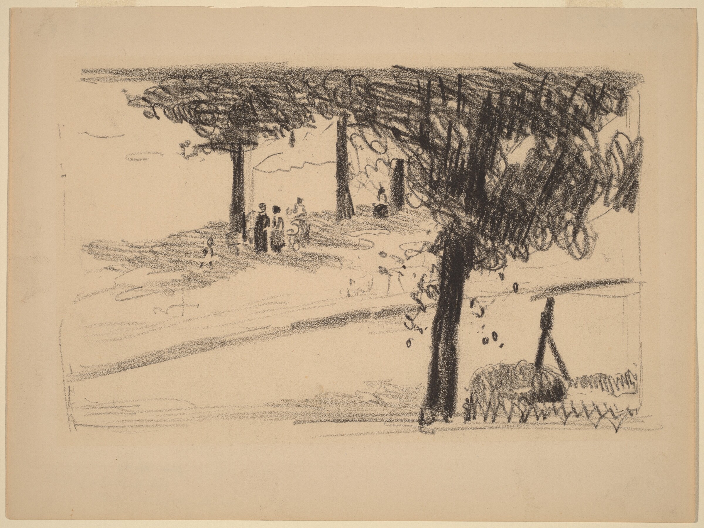 Under the Trees, George Luks