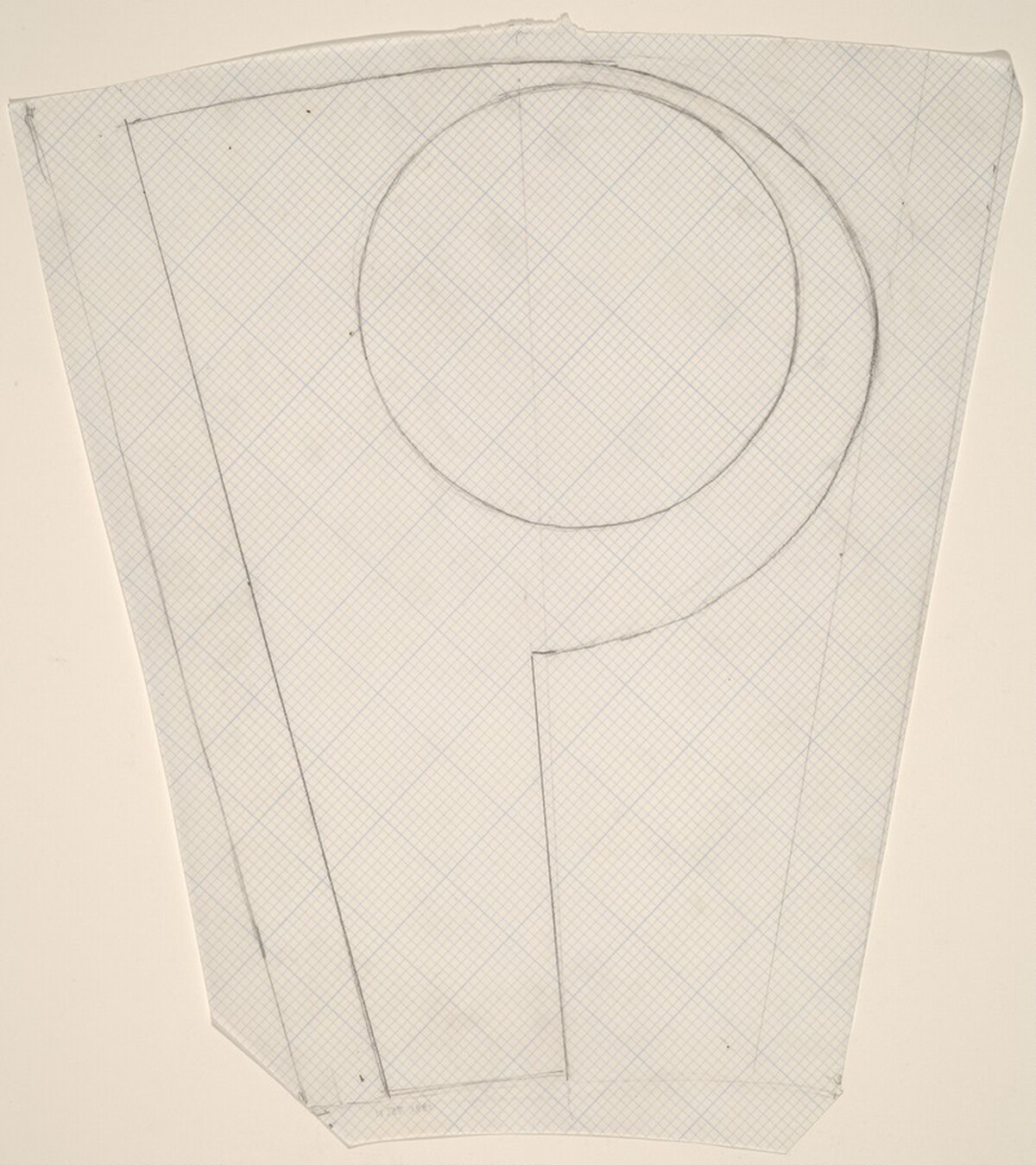 Sketch for "Building - Blocks for a Doorway" (P)