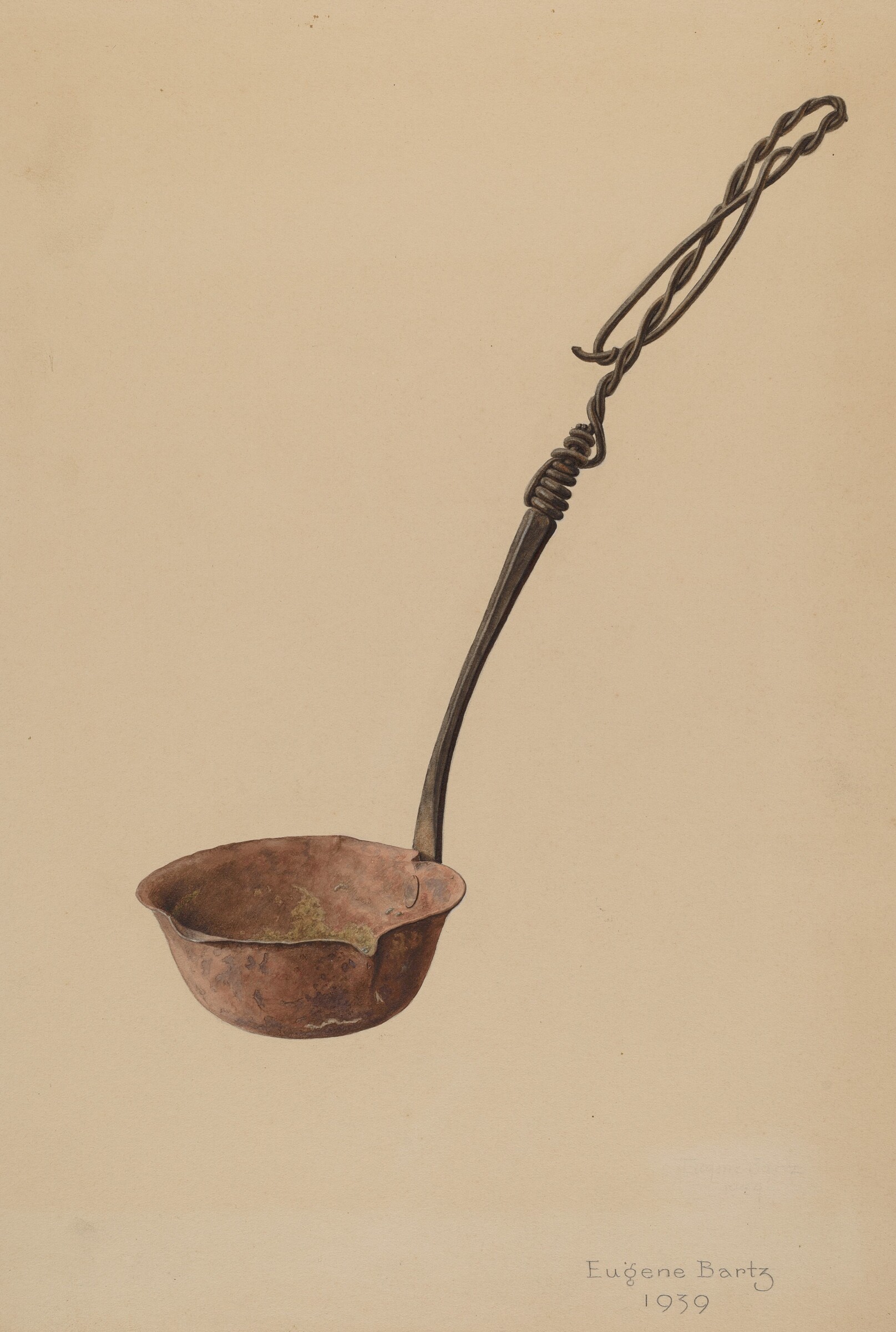 Melting Ladle, Eugene Bartz, 1939