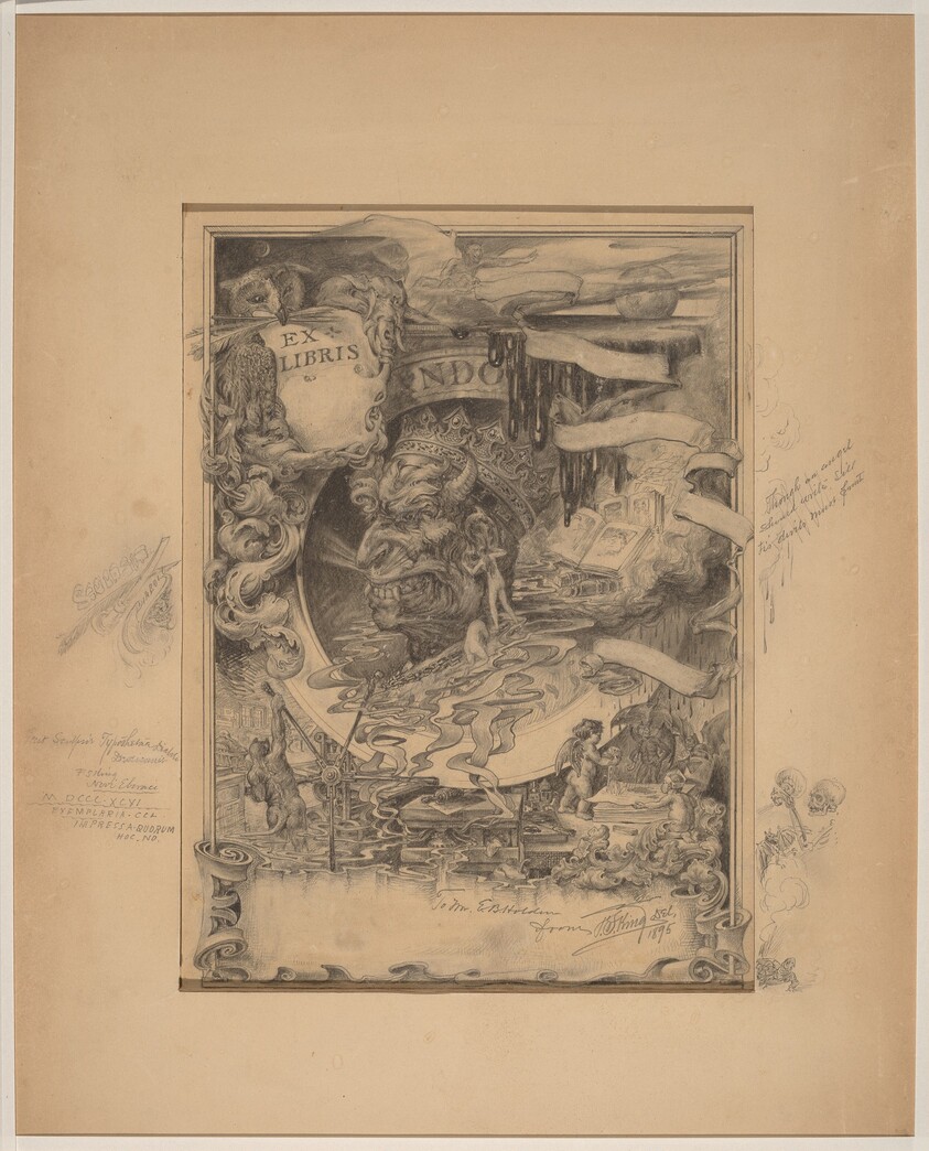 The Bookplate of the Printer's Devil