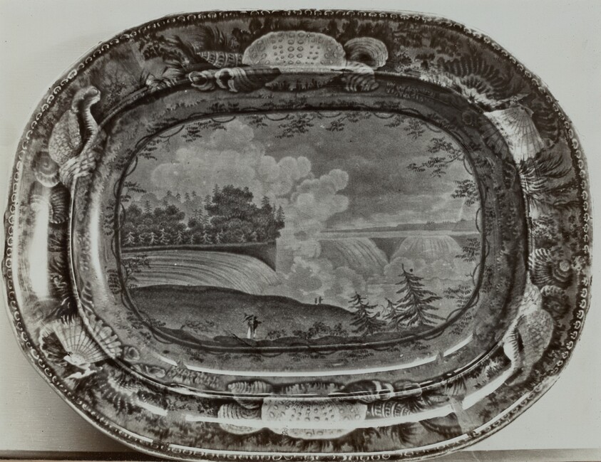 Plate - "Niagra from American Side"