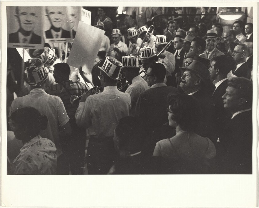Delegates, convention hall--Chicago