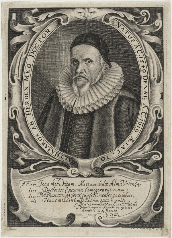 Balthasarus ab Herden Med. Doctor