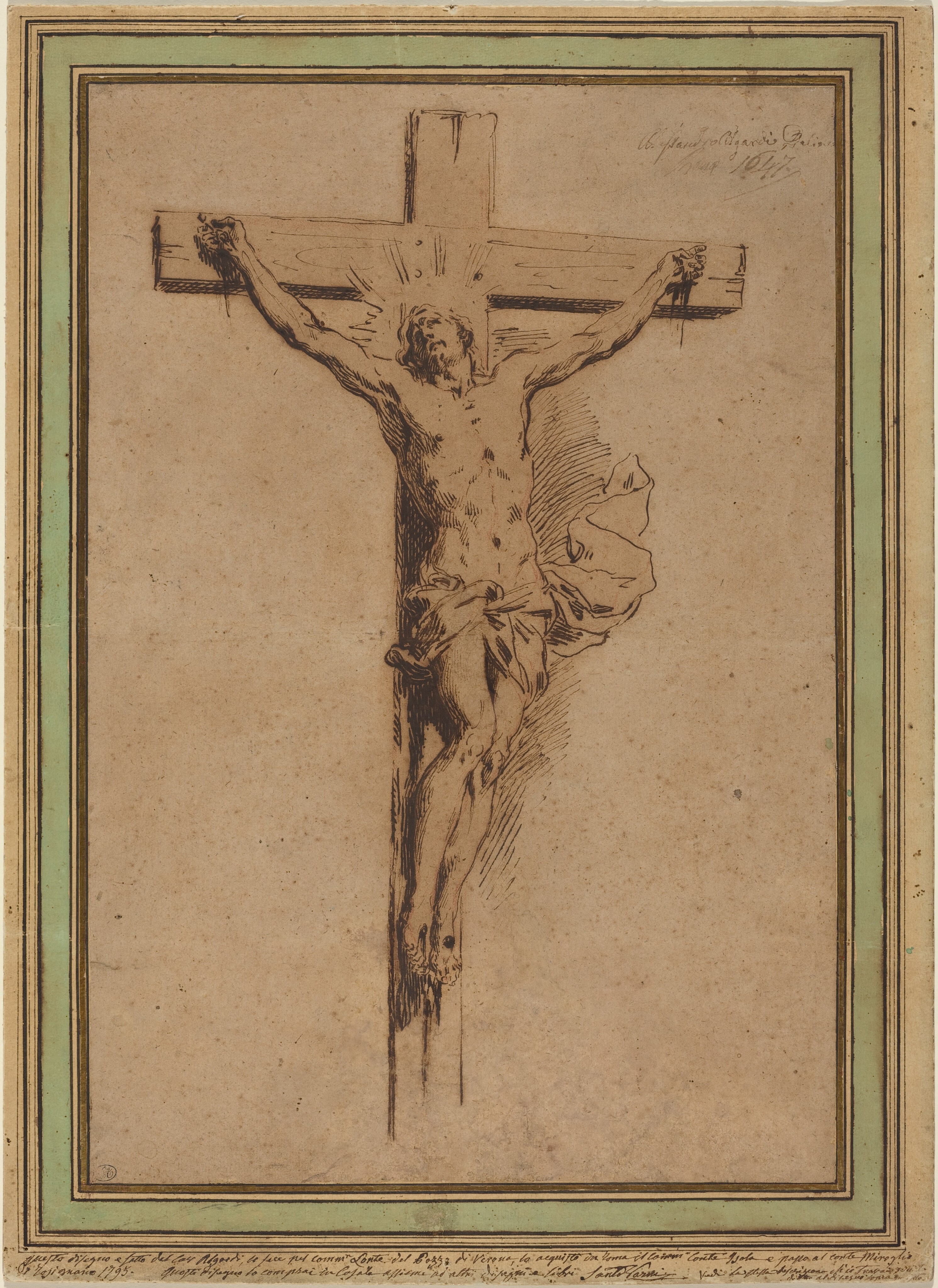 Christ on the Cross by Alessandro Algardi