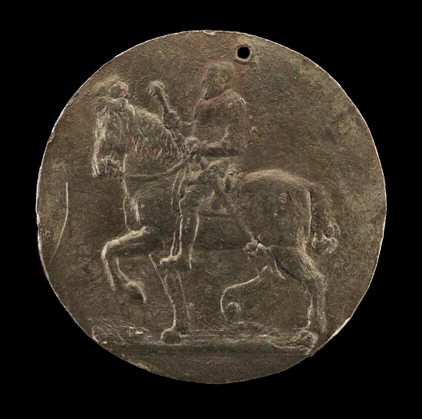 François I on Horseback [reverse]