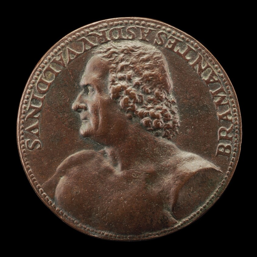 Donato Bramante, c. 1444-1514, Architect [obverse]