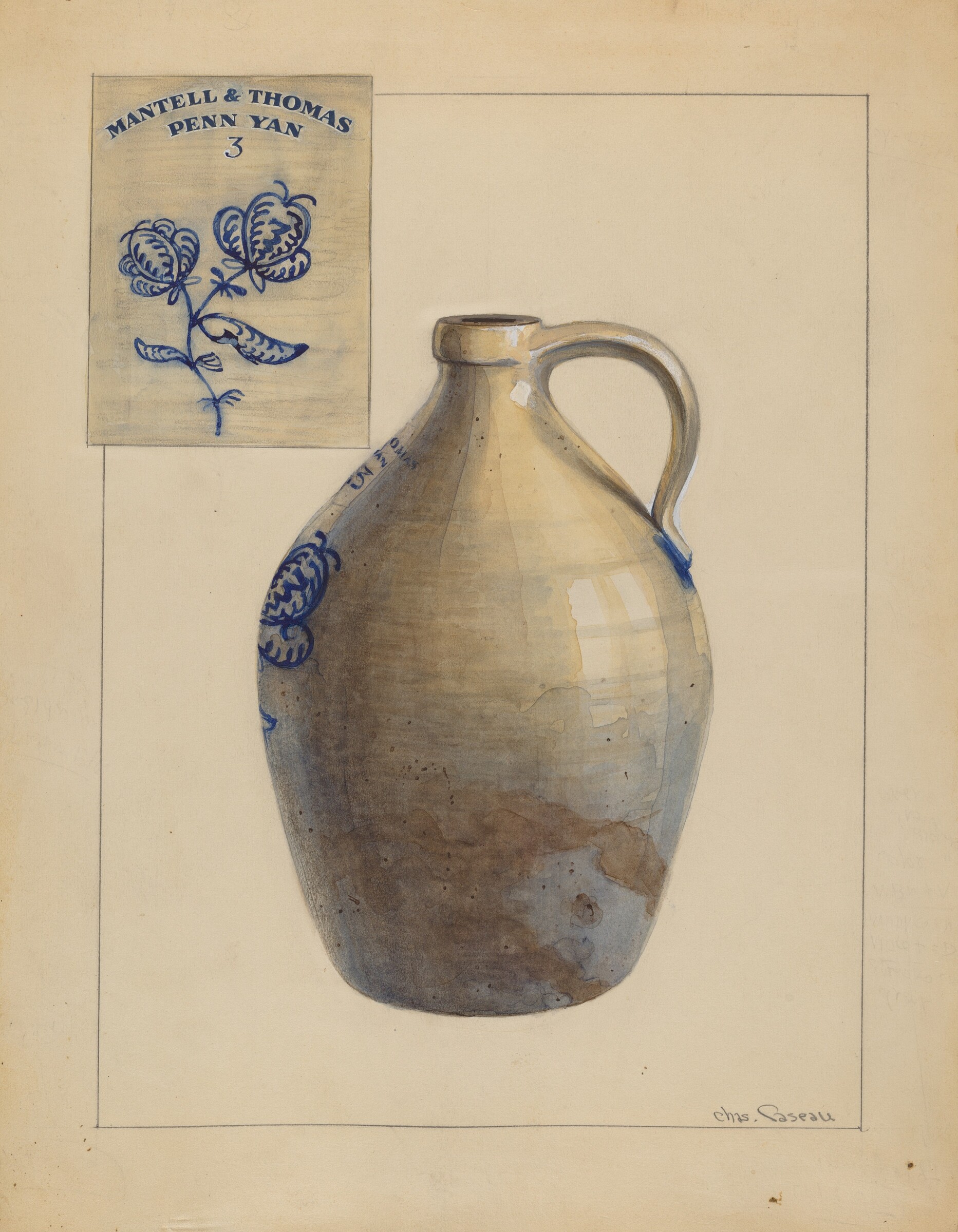 Jug, Charles Caseau, 1935/1942