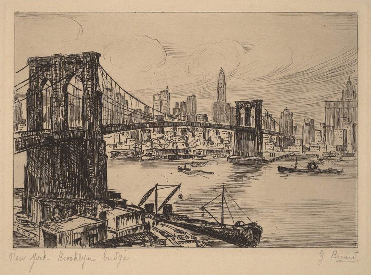 New York Brooklyn Bridge