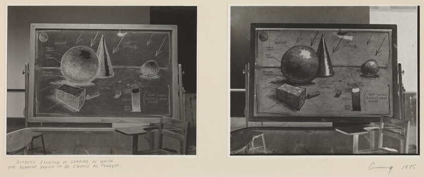 Academic Exercise in Shading in Which the Negative Proved to Be Equally as Correct