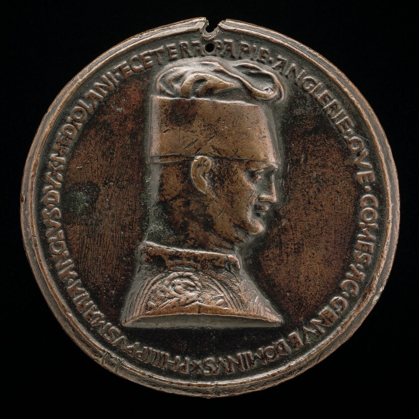 Filippo Maria Visconti, 1392-1447, Duke of Milan 1412 [obverse]