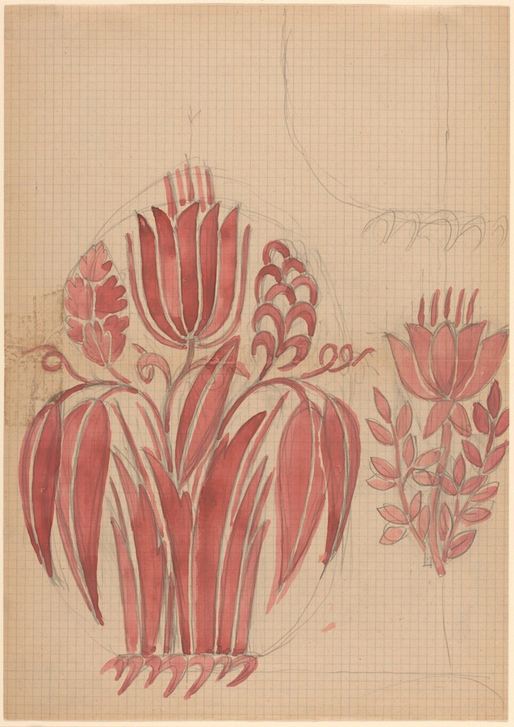 Floral Design, Josef Hoffmann