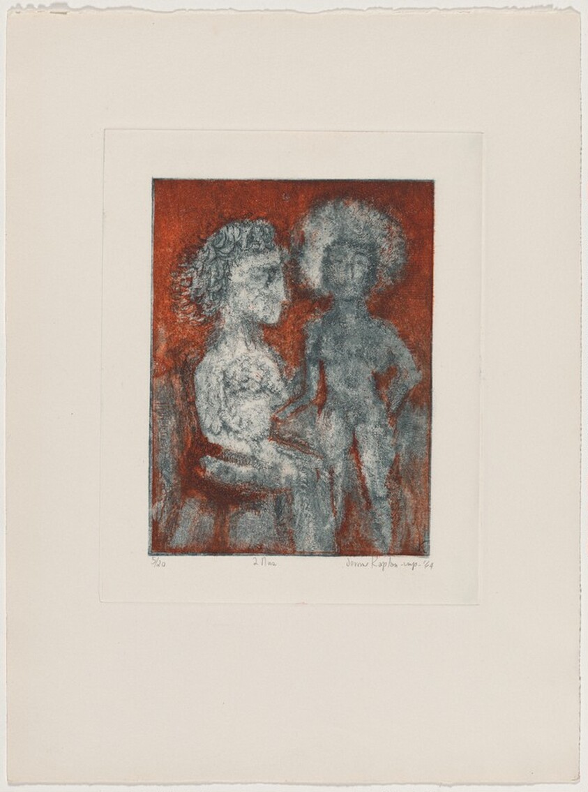 2 Nus from For Carl Zigrosser