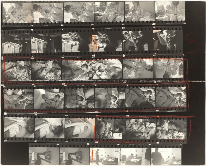 Mary nursing Pablo--Children and family 3