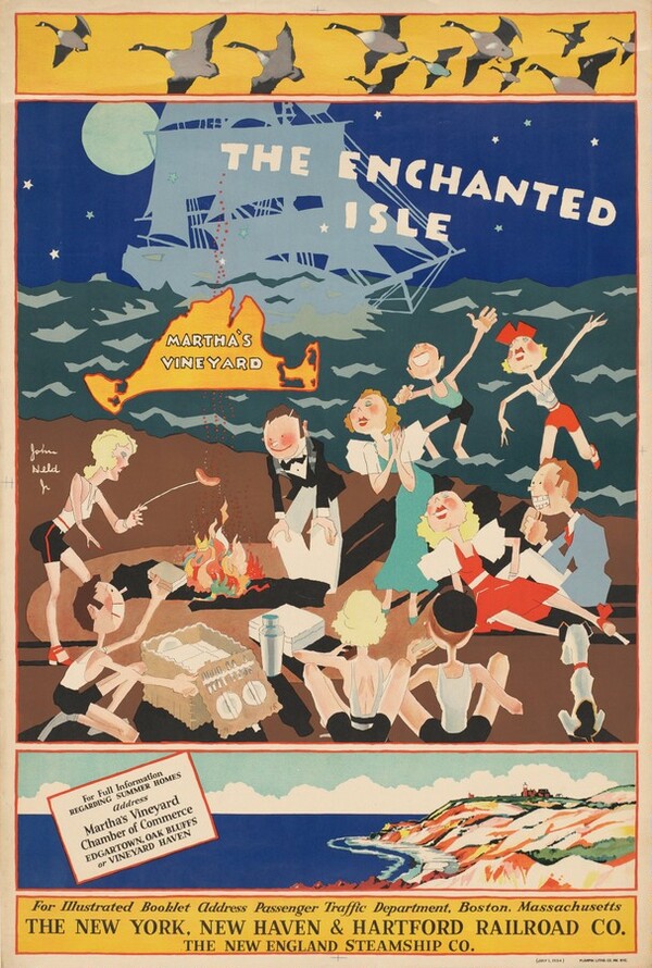 The Enchanted Isle, Martha's Vineyard (poster)