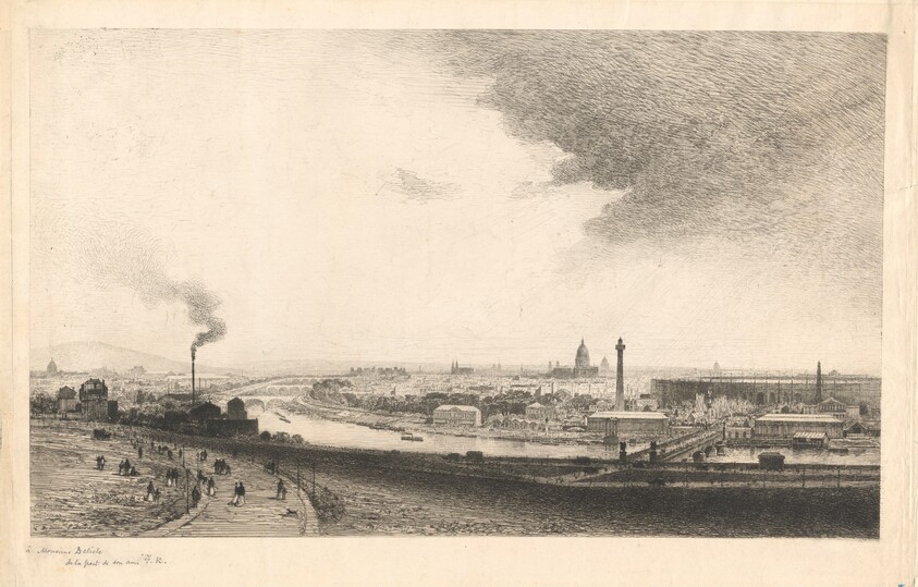 Paris in 1867: View from the Trocadéro