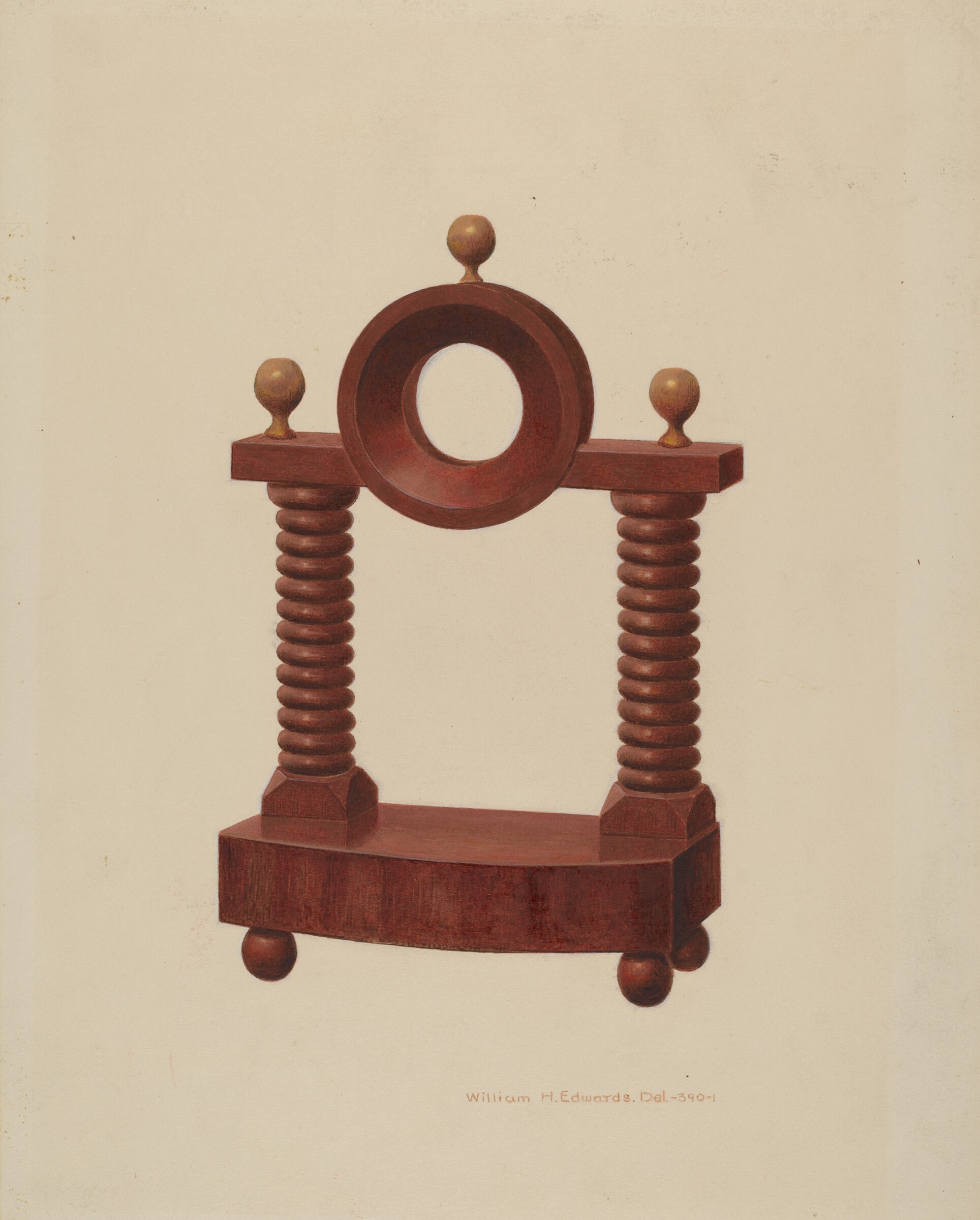 Watch Holder, William H. Edwards, c. 1939