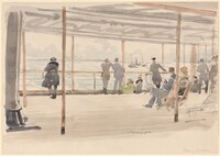 On a P. & O.; Bay of Biscay, Sir Muirhead Bone